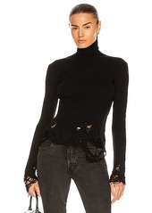 Balenciaga Long Sleeve Turtleneck Sweater