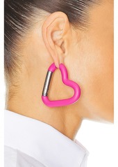 Balenciaga Love Clip Earrings