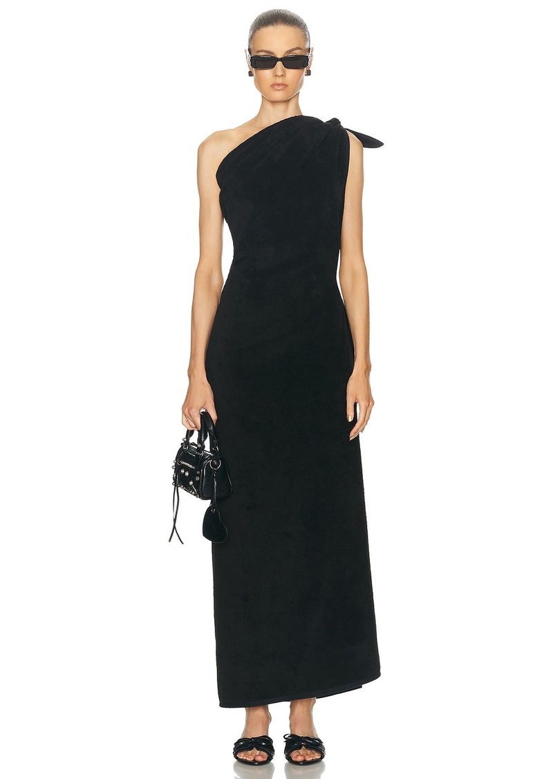 Balenciaga Maxi Draped Dress