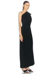 Balenciaga Maxi Draped Dress