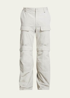 Balenciaga Men's Flared Cargo Pants