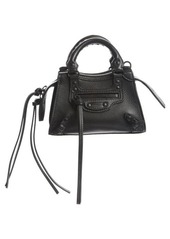 Balenciaga Mini Neo Classic City Leather Top Handle Bag in Black at Nordstrom
