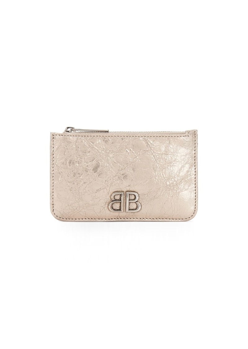 Balenciaga Monogram Long Coin Card Holder