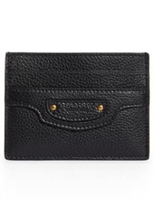 Balenciaga Neo Classic City Leather Card Case in Black at Nordstrom