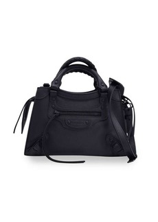 Balenciaga Neo Classic Xs Handbag In Black Calfskin Leather
