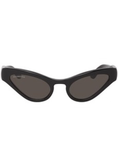 Balenciaga Off-White Cat-Eye Sunglasses
