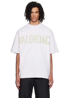 Balenciaga Off-White Tape Type T-Shirt