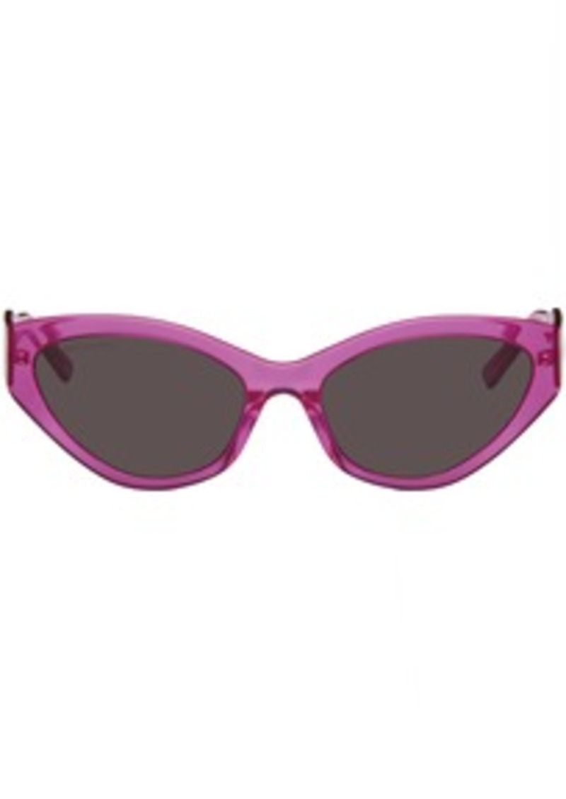 Balenciaga Pink Everyday Cat-Eye Sunglasses