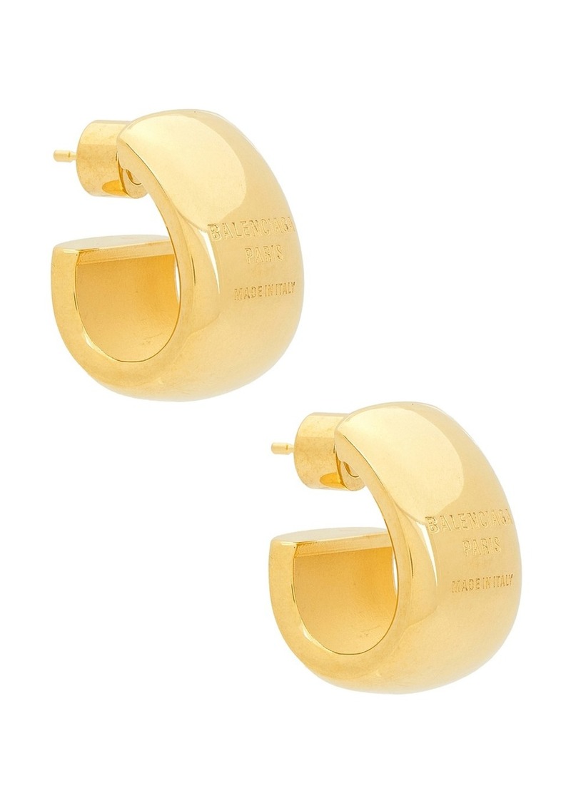 Balenciaga Plated Earring