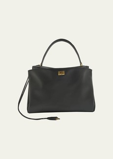 Balenciaga Rodeo Medium Leather Top-Handle Bag