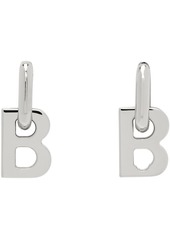 Balenciaga Silver B Chain XS Earrings