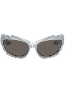 Balenciaga Silver Spike Sunglasses