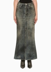 Balenciaga skirt in Japanese denim