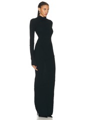 Balenciaga Spiral Maxi Dress