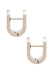 Balenciaga Tags Stud Earring