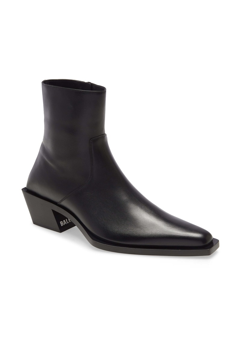 Balenciaga Men's Tiaga Leather Chelsea Boots