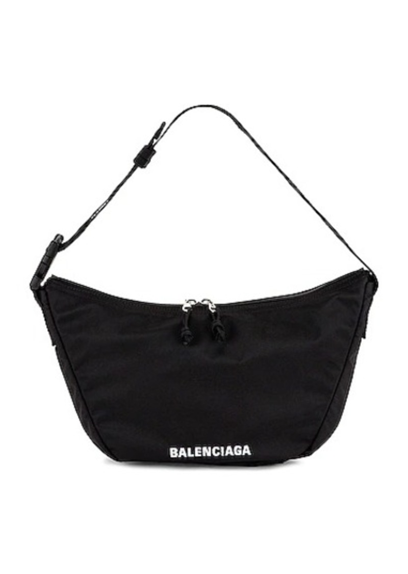 Balenciaga - Wheel Xs Canvas Bucket Bag - Womens - Black for Women