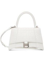 Balenciaga White Small Hourglass Bag