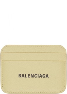 Balenciaga Yellow Cash Card holder