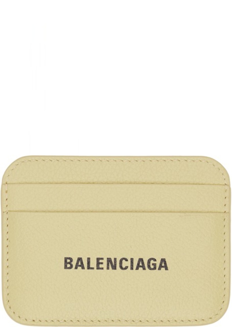 Balenciaga Yellow Cash Card holder