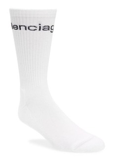 Balenciaga .com Crew Socks