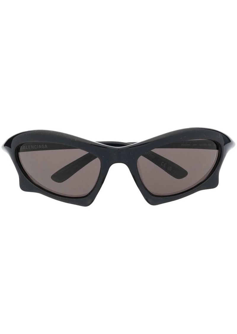 Balenciaga Bat rectangle sunglasses