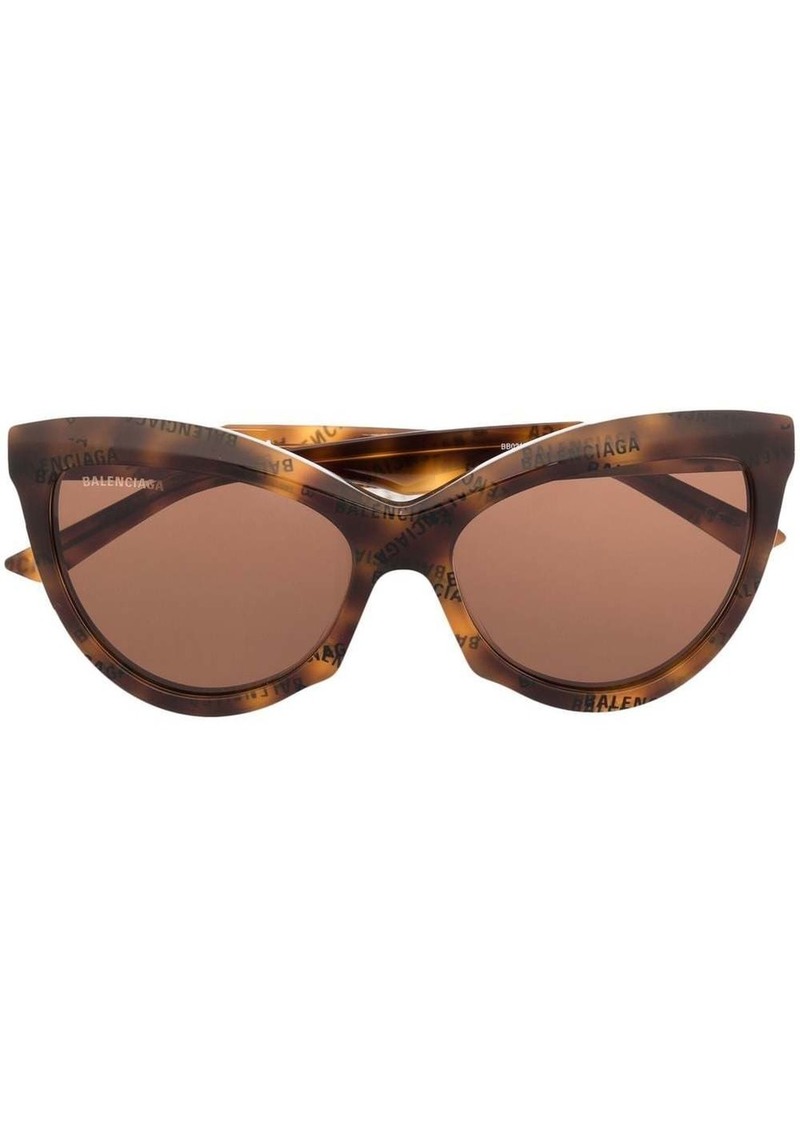 Balenciaga BB cat-eye frame sunglasses