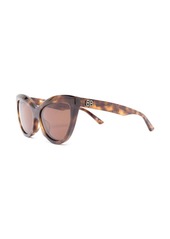 Balenciaga BB cat-eye frame sunglasses