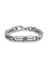 Balenciaga BB Icon gourmette-chain bracelet