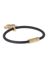 Balenciaga Bb Icon Heart Brass Bracelet