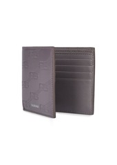 Balenciaga Bb Monogram Leather Billfold Wallet