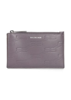 Balenciaga Bb Monogram Leather Wallet