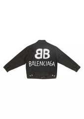 Balenciaga BB Sprayed Large Fit Jacket