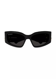 Balenciaga Bossy 57MM Cat-Eye Sunglasses