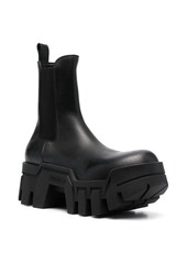 Balenciaga Bulldozer platform Chelsea boots