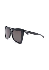 Balenciaga butterfly-frame tinted sunglasses