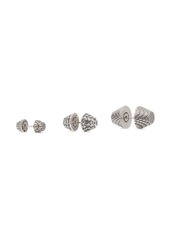 Balenciaga Cagole double-stud earring set