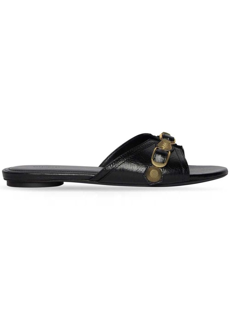 Balenciaga Cagole studded leather sandals