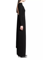 Balenciaga Cape Gown