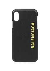 Balenciaga Cash Leather iPhone 10 Case