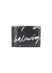 Balenciaga Cash logo-print wallet