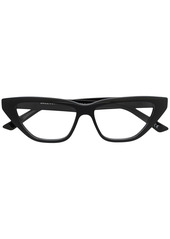 Balenciaga cat-eye logo-detail glasses