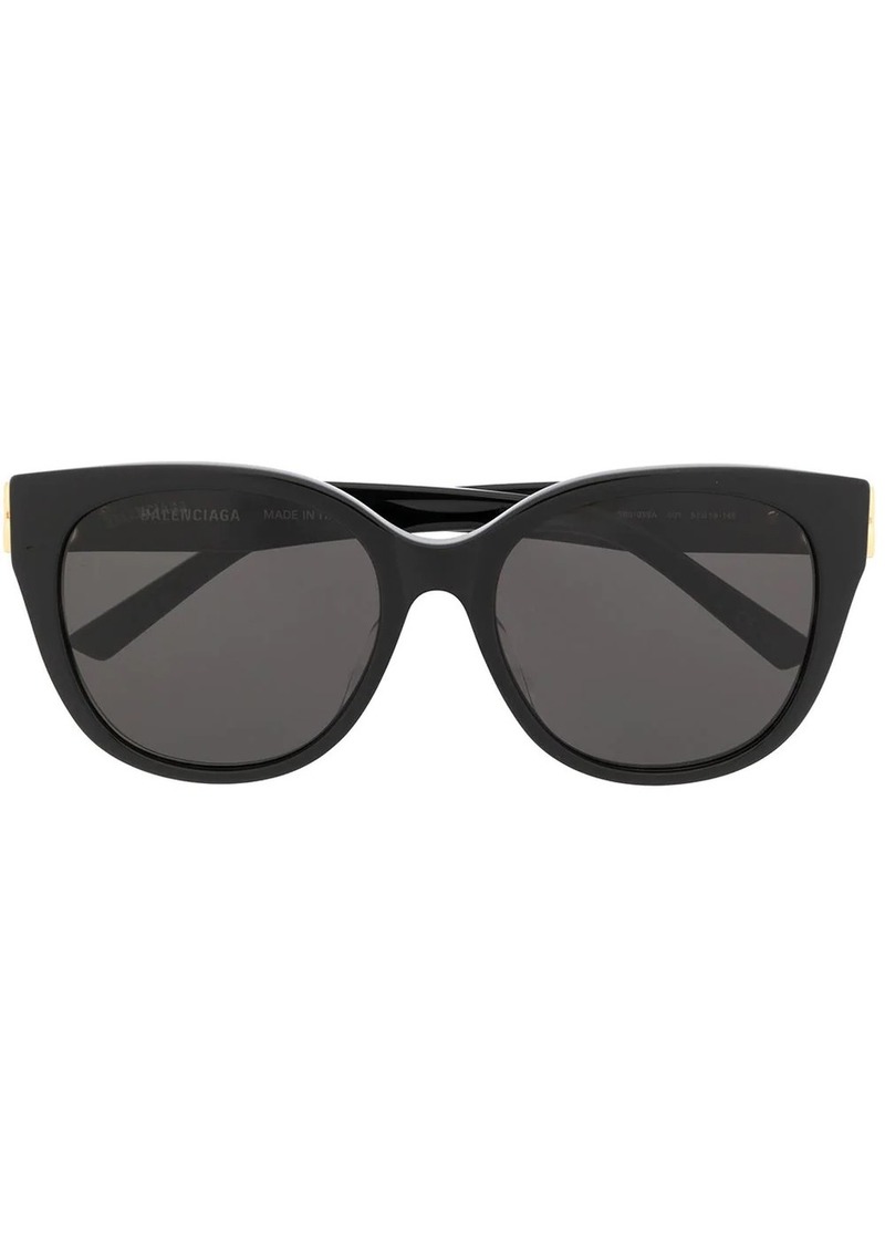 Balenciaga cat-eye tinted BB sunglasses