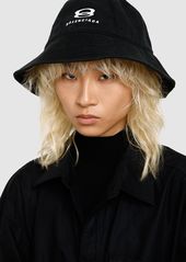 Balenciaga Cotton Drill Bucket Hat