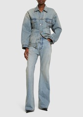 Balenciaga Cotton Flared Jeans