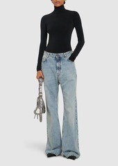 Balenciaga Cotton Flared Pants