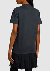 Balenciaga Cotton T-shirt & Tailored Twill Dress