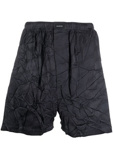 Balenciaga BB Monogram jacquard pajama shorts