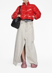 Balenciaga cropped puffer jacket