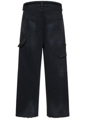 Balenciaga Cropped Skater Cotton Pants